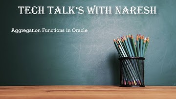 Aggregation Functions in Oracle