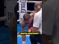 MASSIVE bodyshot gets it done! #shorts