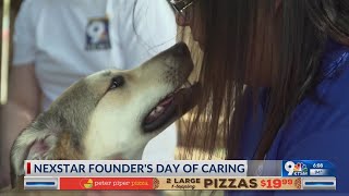 KTSM employees give back as part of Nexstar Founder's Day