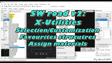 SW Road V2: 8b Selection/Customization/favourite Structures