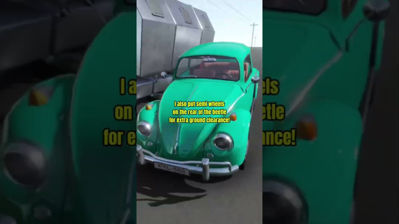 The beetle is THE BEST CAR! 🚗