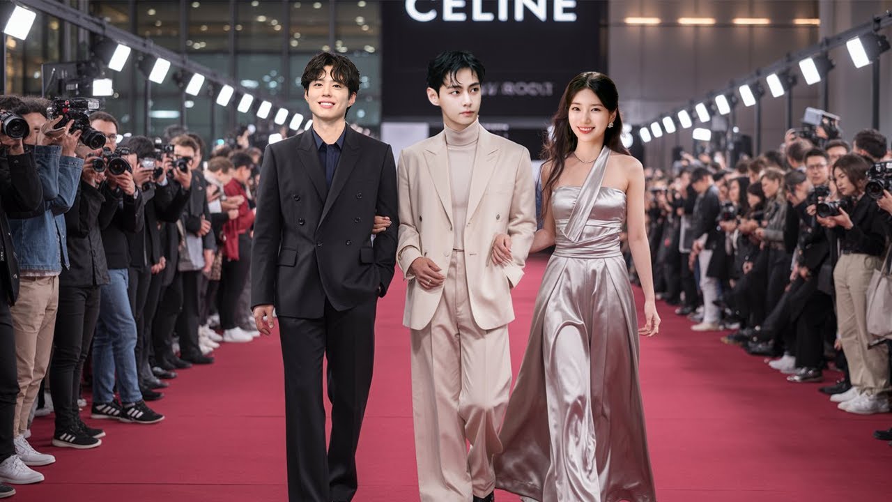 1 минуту назад! Тэхён, Пак Богом и Сюзи выглядят ГЛАМУРНО на показе CELINE Paris! ПОЛНЫЙ ФАНКАМ