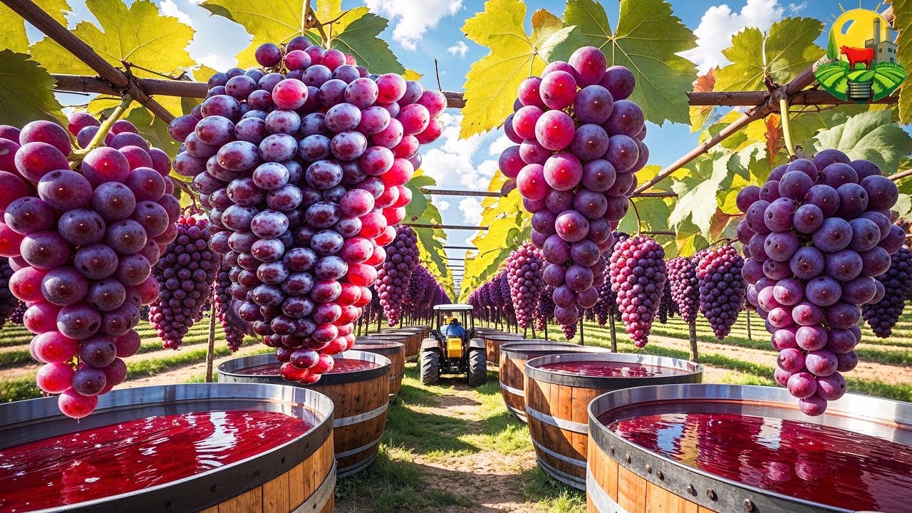 CÓMO se PRODUCEN MILLONES de TONELADAS de UVAS para el VINO 🍇🍷| El LADO OCULTO del PLACER GOURMET