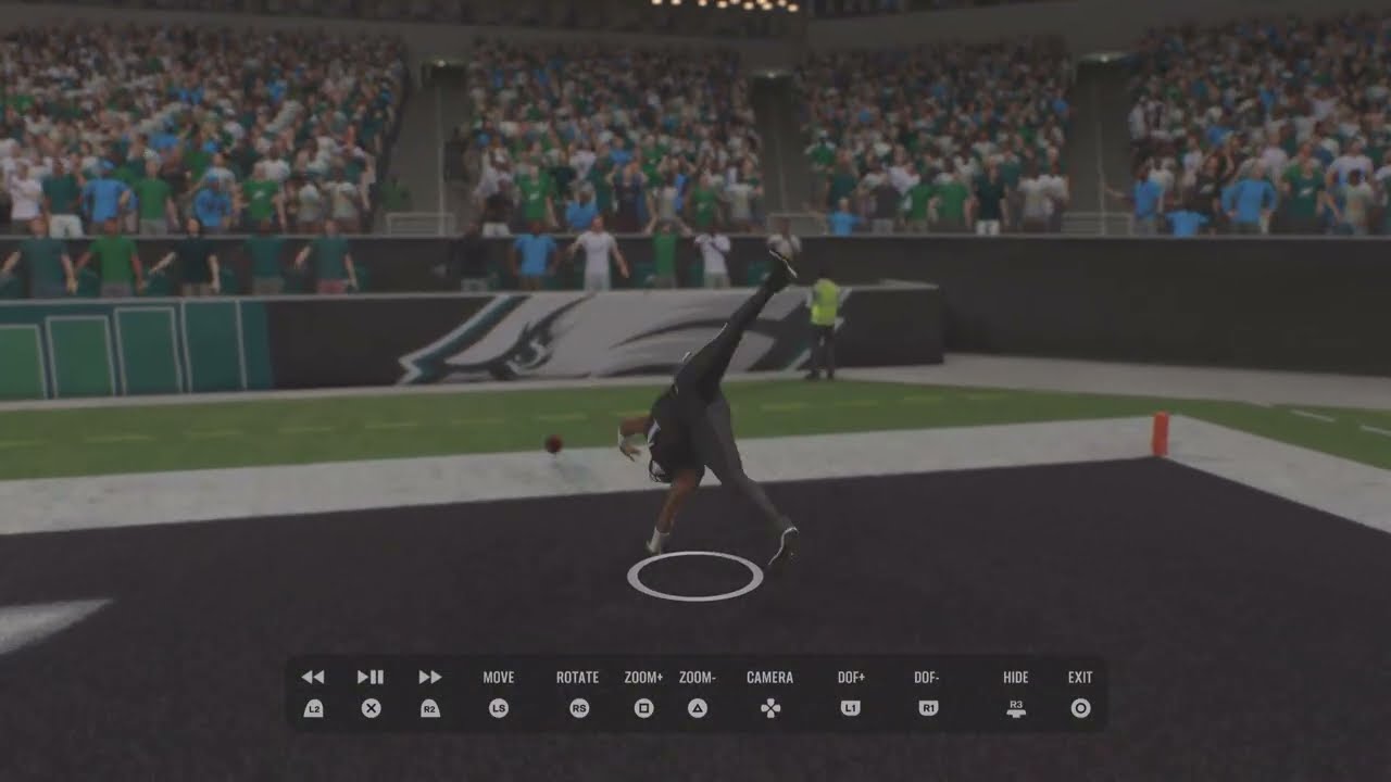 Jalen hurts 70 yard touchdown in madden 26