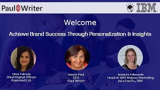 Webinar: Achieve Brand Success Through Personalization & Insights