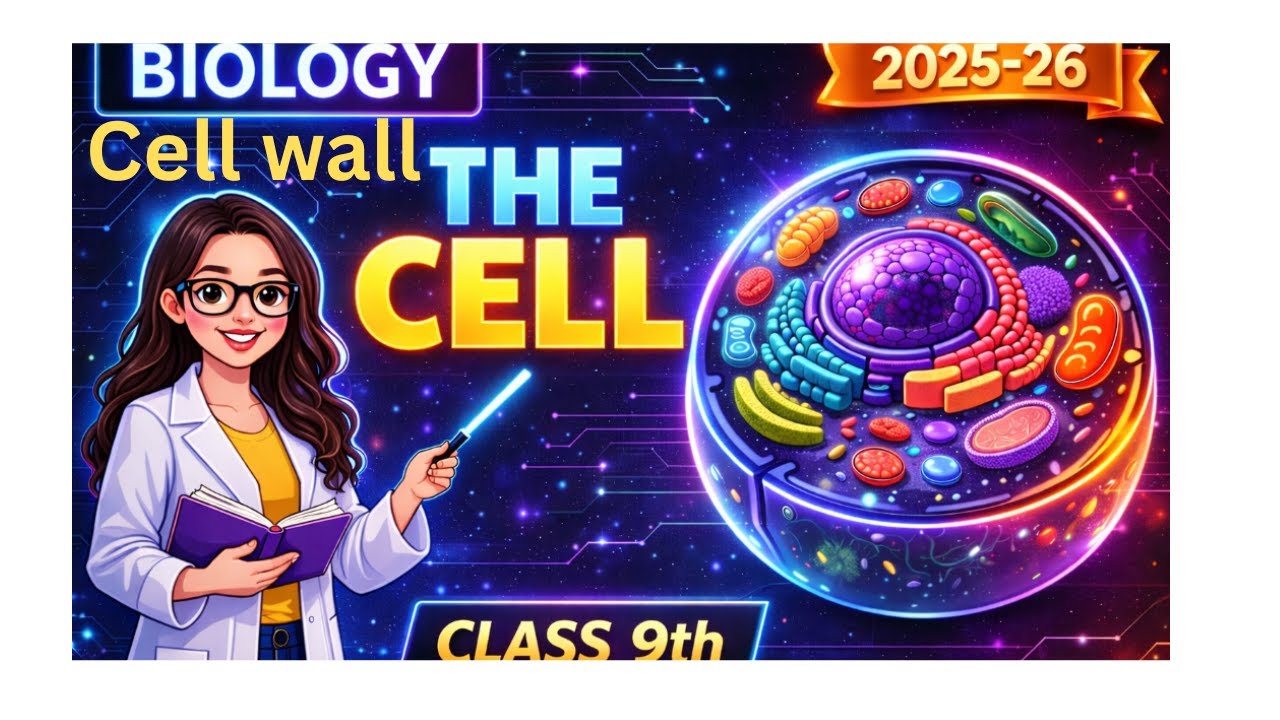 Cell Wall Explained | Structure & Function | Class 9 Biology 2025-26