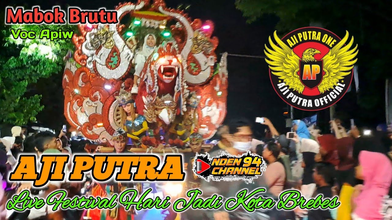 Mabok Brutu - Voc Apiw ❗️❗️❗️ Burok Aji Putra Live Festival Hari Jadi Kota Brebes