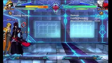BlazBlue: Chrono Phantasma 1.1- Ragna New Combo Route-Fullscreen Variants