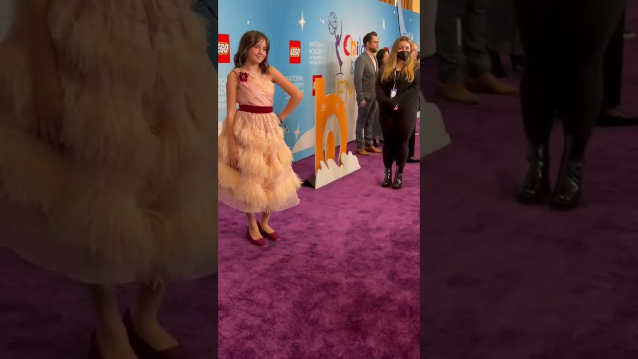 Children & Family Emmy Award ceremony arrival - red carpet 