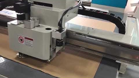 AOKE DCZ70 digital sample box production cutting plotter CNC corrugated board carton cutter machine