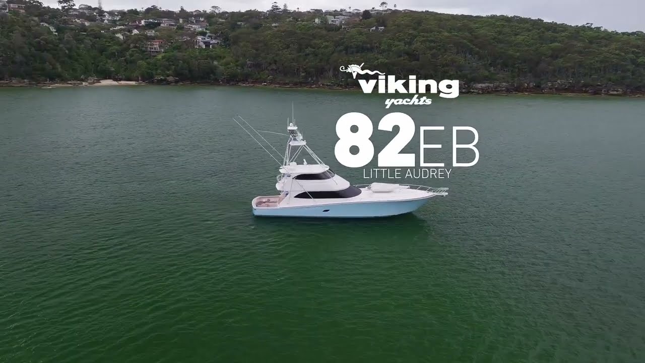 Viking 82 Enclosed Bridge 