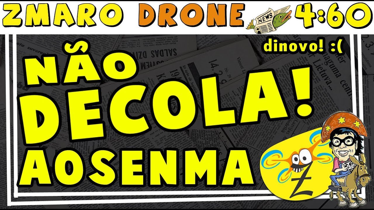 dicas de voo fsx Drone AoSenMa CG033 NÃO DECOLA DINIVO! Veja porque em 4:60 com Zmaro