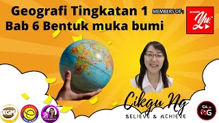 Geografi TIngkatan 1 Bab 6 Bentuk muka bumi #cikgung16 #geografi #bentukmukabumi