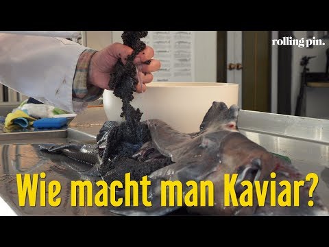 Video: Wie Man Kaviar Salzt
