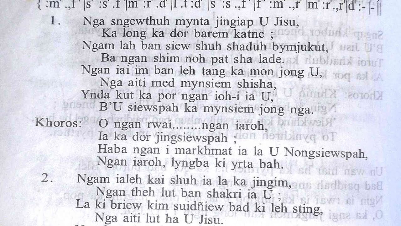|JSM 554| RWAI KWAIAR BA SNGEWTYNNAD HAKA YOUTH ASSEMBLY |OH NGAN RWAI| #youthassembly #gospelsongs