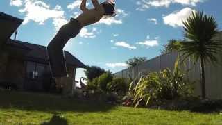 Gopro Hero3 - Super Slow Mo Back Flip Twixtor
