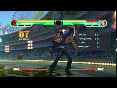 KOF XII: Iori counter hit bnb combo