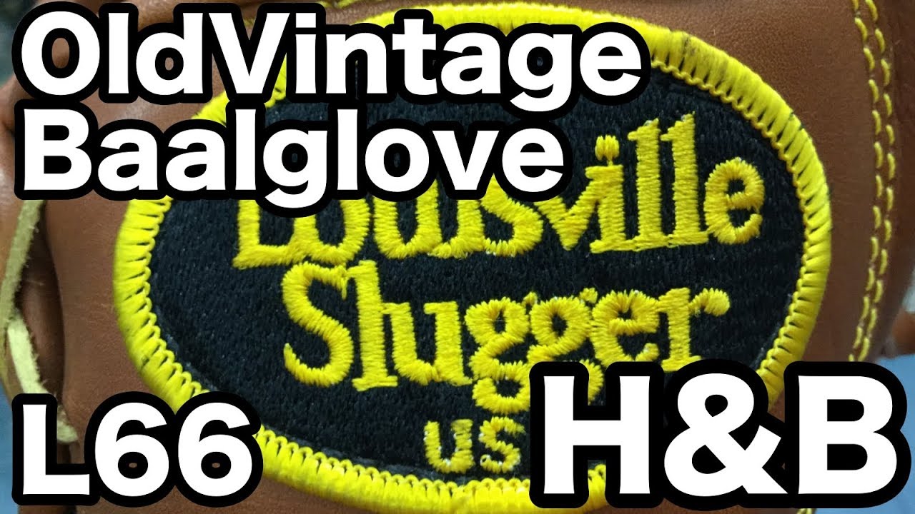 ユリ・グリエル　実使用グローブ Old Vintage Ballglove ルイビルスラッガー LouisvilleSlugger L66