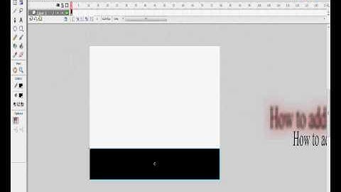 How To Add Blur Effect In Macromedia Flash 8
