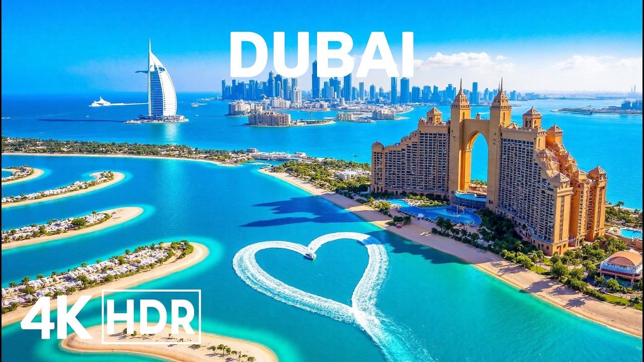 [4K] Dubai 🇦🇪 Ultimate Luxury Coastline, Burj Al Arab & Iconic Skyline