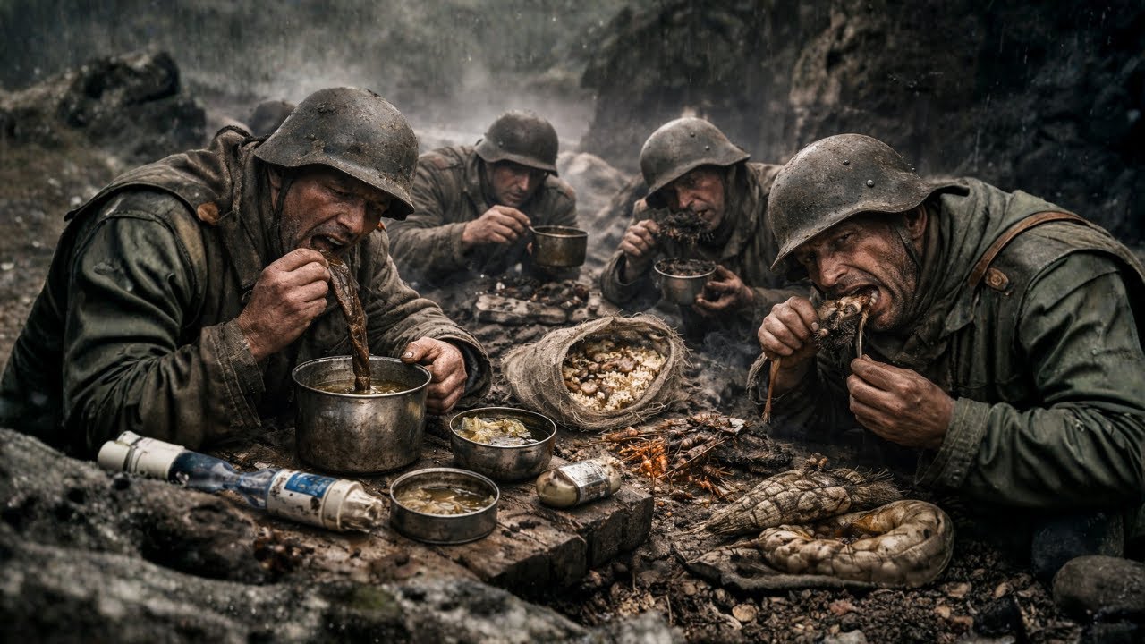 Essen im 2. Weltkrieg: Was Soldaten aßen, wenn die Vorräte leer waren (Schuhleder & Co.)