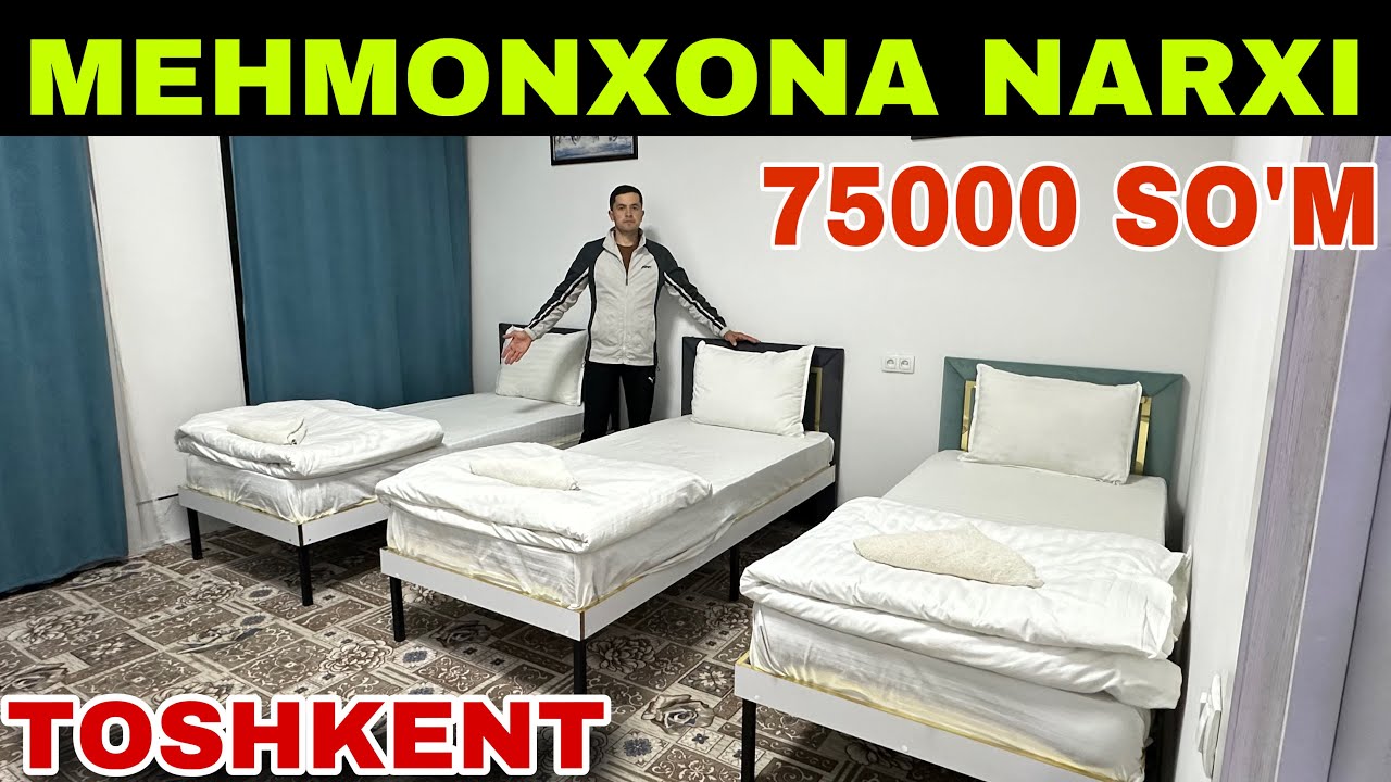 Eng Arzon Mehmonxona Narxlari 2025 yil Toshkent Shahrida… STAR HOTEL…