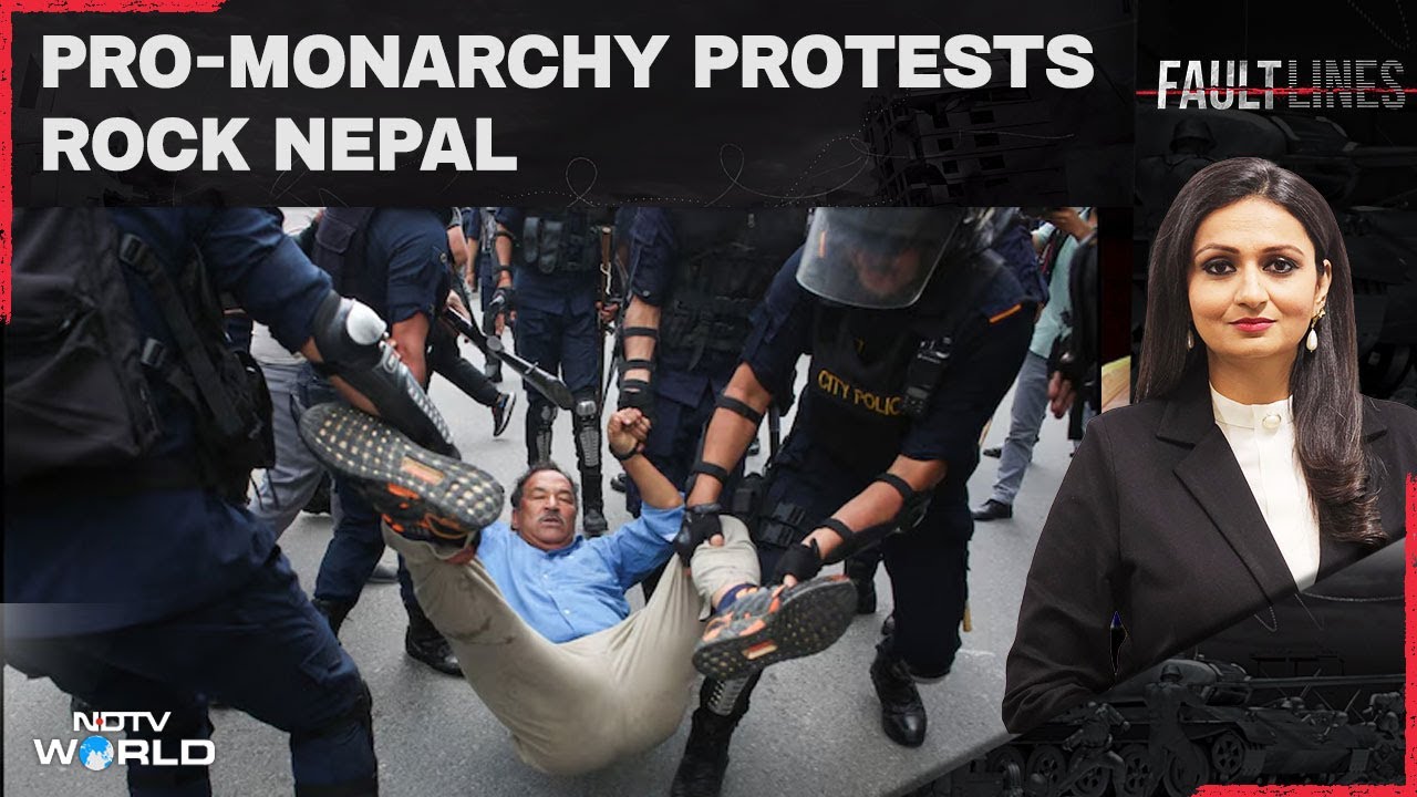 Thousands Rally In Nepal's Pro-Monarchy Protests | Nepal Bans Protests As Movement Grows Stronger