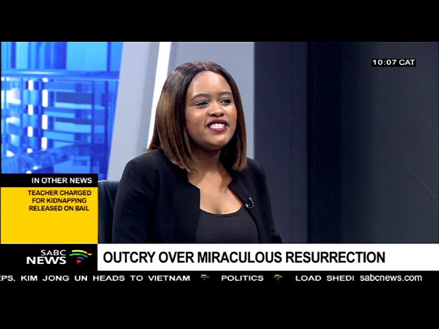 Outcry over miraculous resurrection
