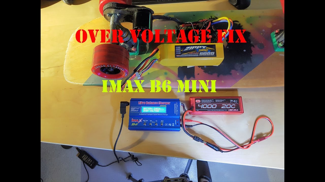 Imax B6 Mini - No Response On Buttons And Over Voltage Quick Fix 2017