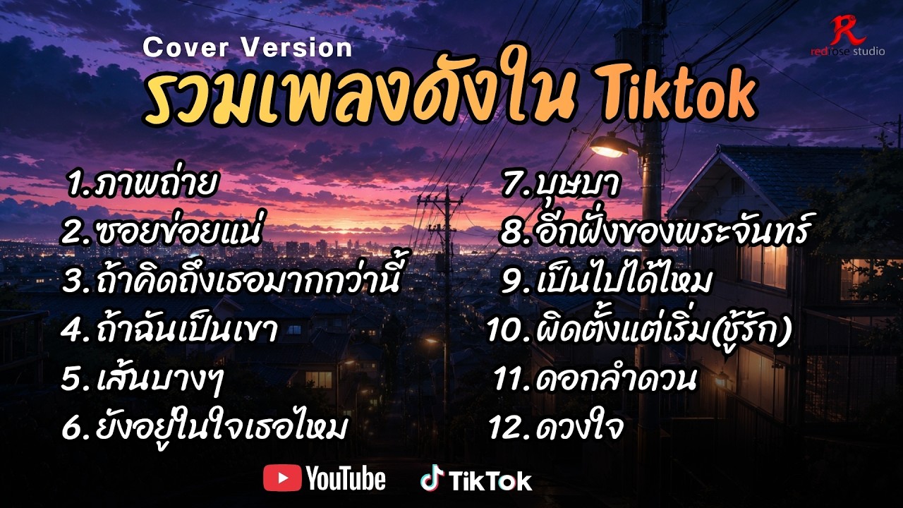 รวมเพลงดังเพราะๆ ติดหูฮิตในTiktok ปี2568 COVER l ภาพถ่าย l ซอยข่อยแน l ถ้าคิดถึงเธอมากกว่านี้