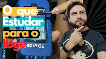 O que mais cai no concurso do IBGE?