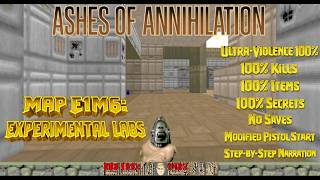 DOOM Ashes of Annihilation (U.V. 100%); Map E1M6: Experimental Labs