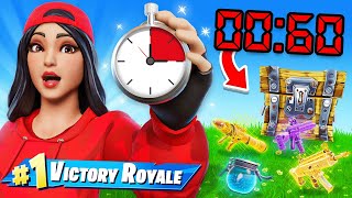 The 60 Seconds to Loot Challenge in Fortnite!