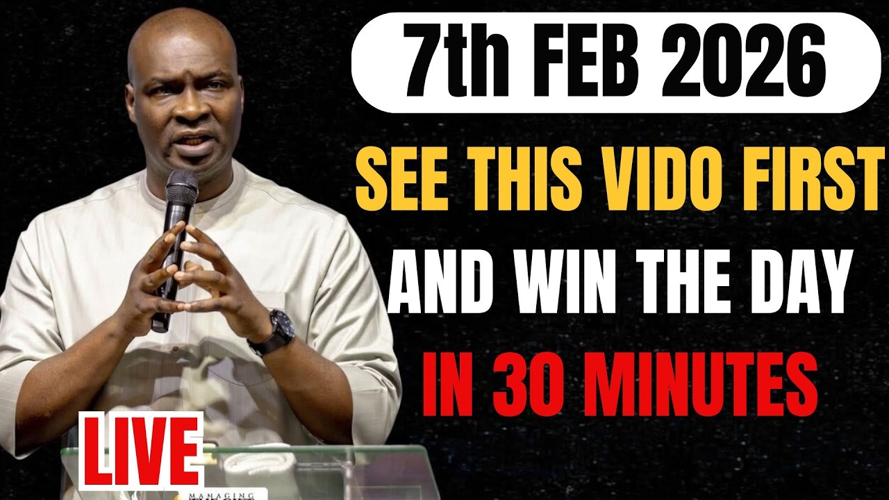 [Saturday 7TH FEB 2026]Pray First, Win the Day | Early Morning Prayer with Apostle Joshua Selman