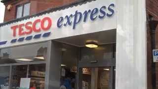 Real horse protests horsemeat scandal at a Tesco store, Findus Lasagne and ASDA sauces.
