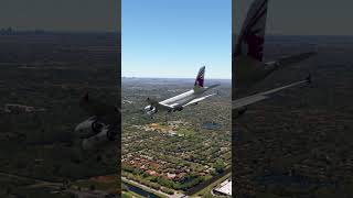 moments before the plane skidded #shorts #game
