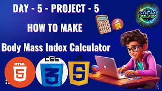 How to make a simple Body Mass Index Calculator  using HTML|CSS|JS        #webdevelopment#webdesign