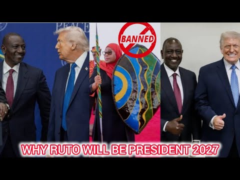 SHOCKING TRUTH ON PRESIDENT RUTO CLOSENESS TO DONALD TRUMP REVEALED