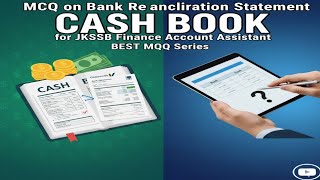 MCQ on bank reconciliation statement for jkssb finance account assistant|Accountancy MCQS for faa|