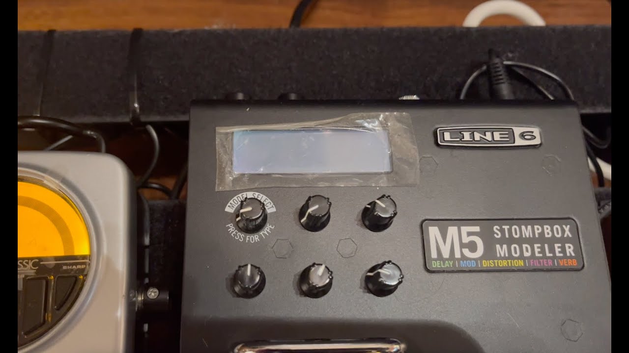Line 6 M5 Fix for flickering display and no sound - clean the
