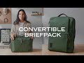 Meridian convertible briefpack pangea collection  handson review ii dailyobjects