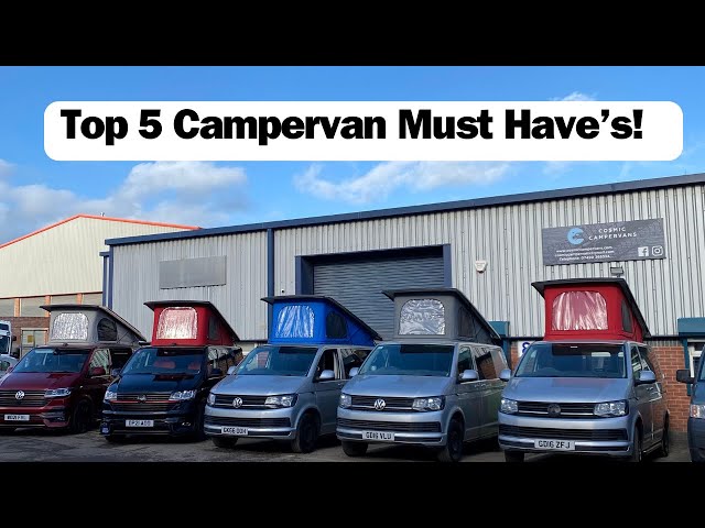 Top 5 Things Every Campervan Needs...