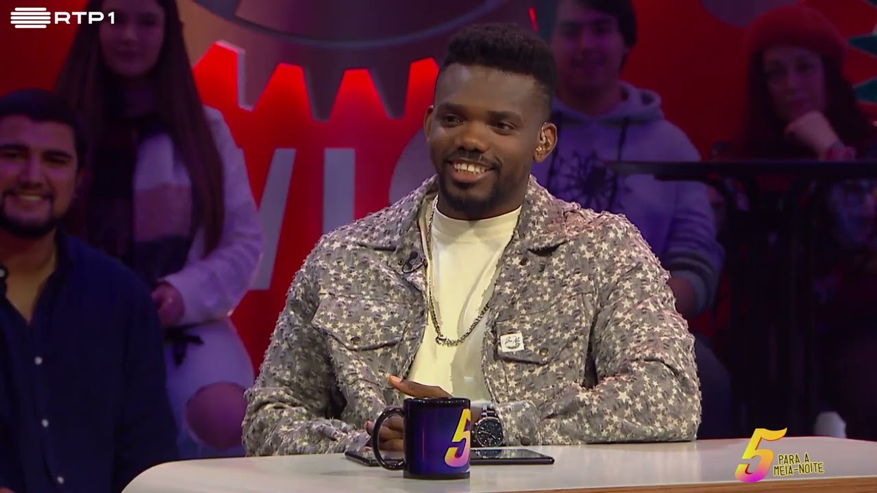 Recebemos o grande Bonga no 5 Para a Meia-Noite | RTP