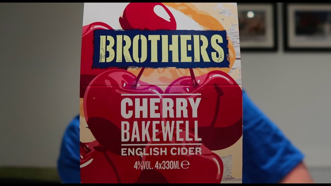 NEW Brothers Cherry Bakewell English Cider YouTube