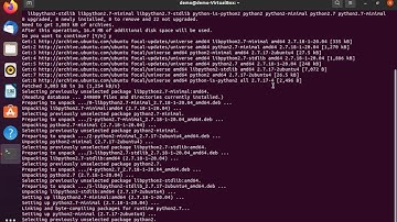 Installing Python in Ubuntu