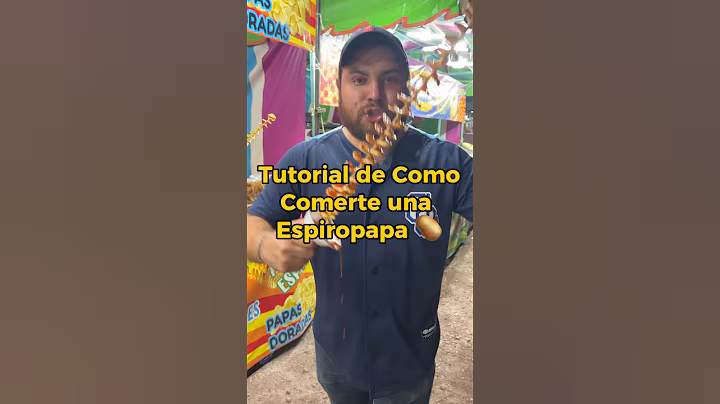 Tutorial como comerte una espiropapa🥔corregido