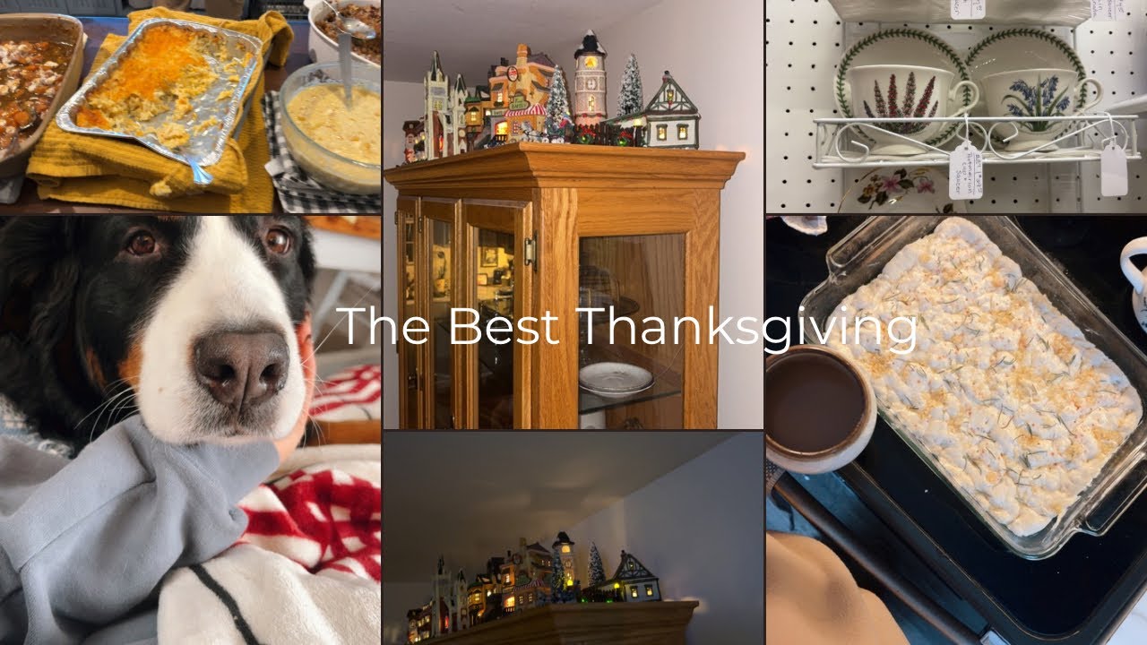 Thanksgiving Prep, Thanksgiving Day & Black Friday Shopping | Cozy Holiday Vlog