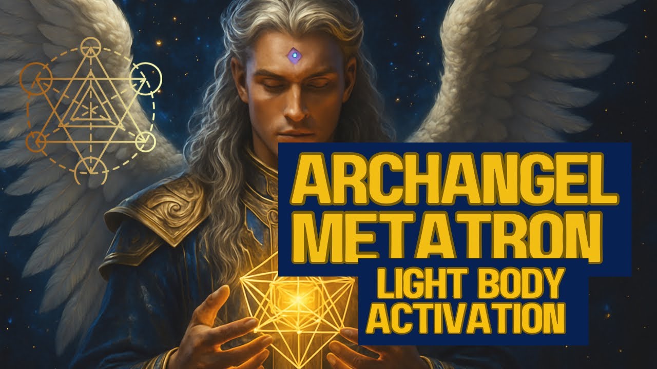 Archangel Metatron Light Body Activation | Light Code Awakening # ...