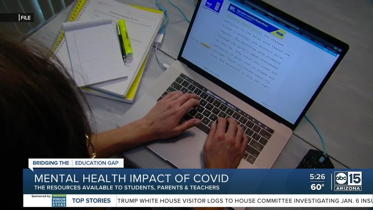 Mental health resources for students, parents and teachers