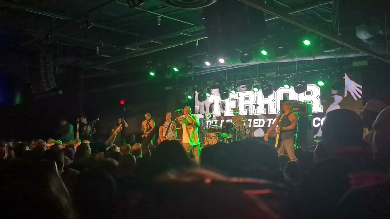 Terror - "Pain Into Power" + "Can't Help But Hate" Live 5/26/25